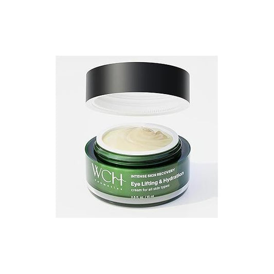 Eye Cream for Dark Circles - Anti Aging Under Treatment Wrinkles & Puffiness Ceramide Bags Eyes Intense Skin Recovery 0.5 fl. oz. / 15 ml