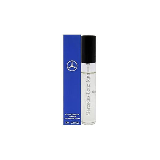 Mercedes-Benz Man - Eau de Toilette for Men Aromatic, Woody Fruity Mens Fragrance with Cedar and Oakmoss Notes Long Lasting Cologne 0.34 oz