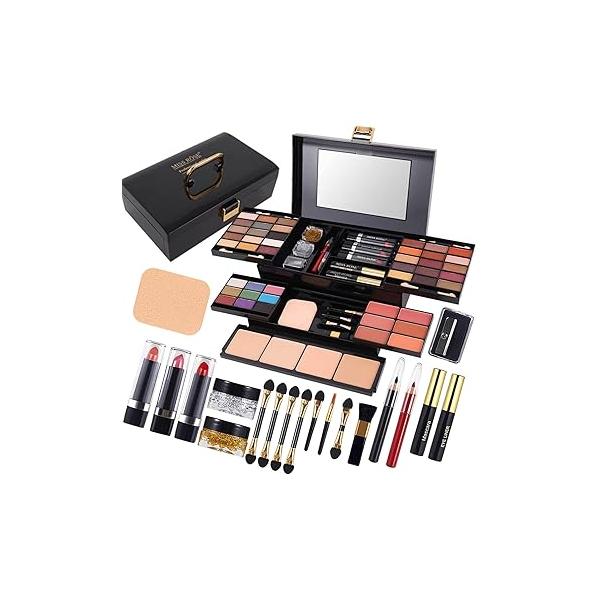 M 58 Color Professional Makeup pallet, Kit for Women Full Kit, All In One Set, Gift Set women&girls&teens (331N)