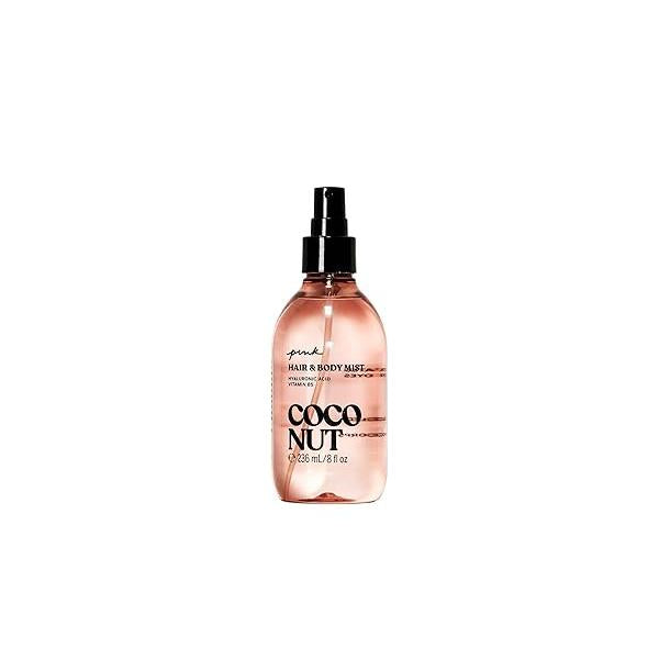 Victoria's Secret PINK Coconut Hair & Body Mist, Perfume Spray for Women (8 oz)
