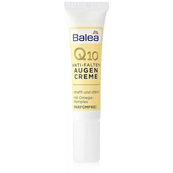 Anti-Wrinkle Eye Cream Q10 with Omega Complex - Perfume-free, PEG-free, Vegan, Not Tested on Animals 15 ml by Balea