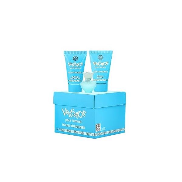 Versace Dylan Turquoise Womens Mini Perfume Trio Gift Set