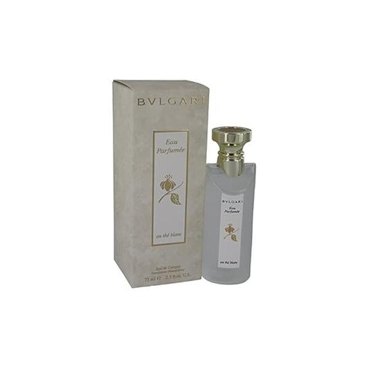 BULGARI EAU PARFUMEE PERFUME 2.5 OZ WHITE TEA AU THE BLANC COLOGNE SPRAY