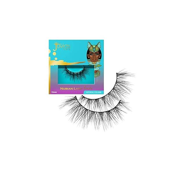 Juvia's Place Egypt Flare Nubian Eye Lashes, Silk Hairs, Day, Night, Long Lasting, Cruelty Free, Vegan