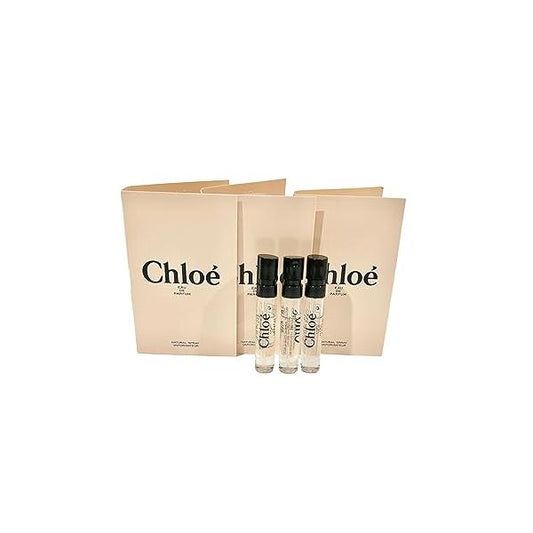 Chloe Eau De Parfum Sample Perfume WOMEN Spray 1.2 ml / 0.04 oz - set of 3