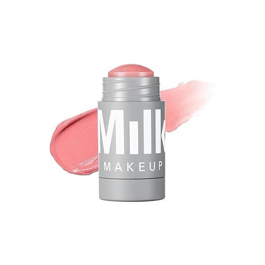 Milk Makeup Lip + Cheek Stick - Multi-Use Cream Blush Color with Mango Butter, Avocado Oil Apricot Hydrating, Buildable, Long-Lasting, Vegan Formula