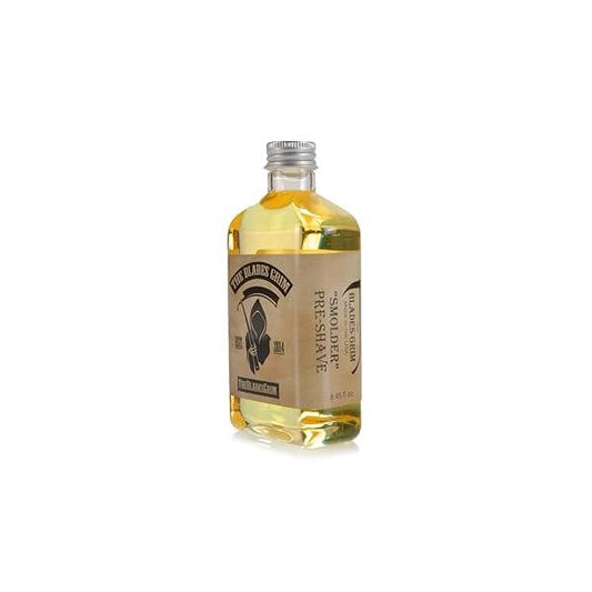- Pre-Shave Oil, Handmade in the USA (Smolder, 8.45oz)