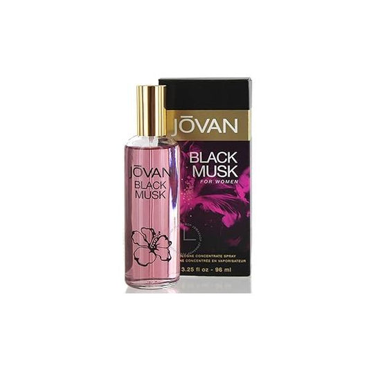 Jovan Black Must perfume 3.25 cologne concentrate spray