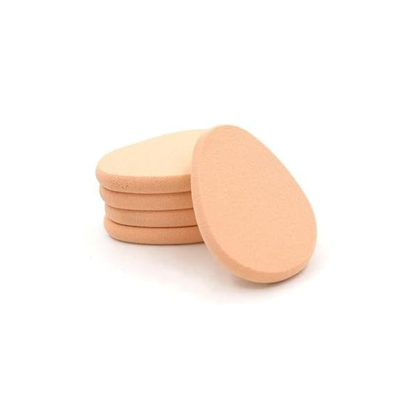 5Pcs Makeup Sponges Supplement, Beauty Face Primer Compact Powder Puff, Blender Sponge Replacement for Cosmetic Flawless Foundation, Sensitive and All Skin Types, Brushes Tools