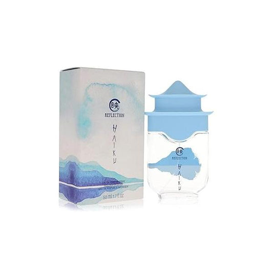 AVON Haiku Reflection Eau de Parfum - Fresh Green Floral Fragrance with Water Accord, Acacia Blossom & Amber Wood, 1.7 fl oz Zen-Inspired Mindfulness Perfume from
