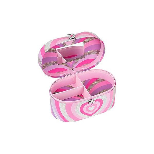 VOTUM Train Case Rainbow Unicorn- Travel Cosmetic Bag Organizer - Perfect for Organizing Makeup, Toiletries, and Beauty Essentials During or Daily Use Stylish, Lightweight Makeup