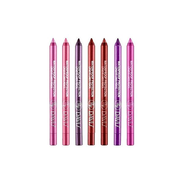 15 Colorful Eyeliner Pen Set, Eye Shadow Pencil, Pearl Kit Metallic Glitter Colored liner for Women Eye&Lip Liner Professional Waterproof Makeup