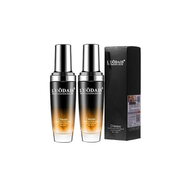 Golden Lure Pheromone Hair Oil, 80ml, Luodais Classic Serum, Leave-In Perfume Care Oil (Intoxicating fragrance)