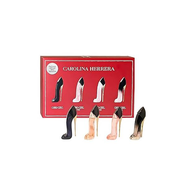 Carolina Herrera Good Girl Perfume for Women 4 Pc Mini Splash Gift Set