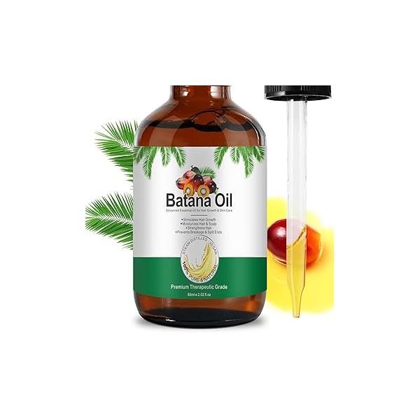 Green Batana Oil - Promotes Hair Growth, Nourishment, and Radiance for Skin Men & Women