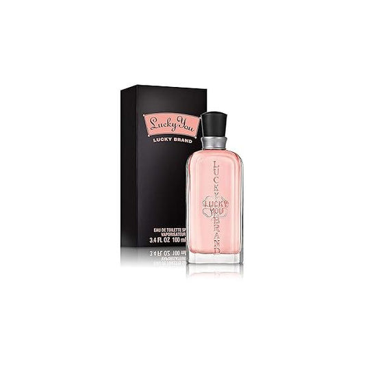 Lucky Brand You Perfume for Women, Eau De Toilette Day or Night Spray with Fresh Flower Citrus Scent, 3.4 fl oz