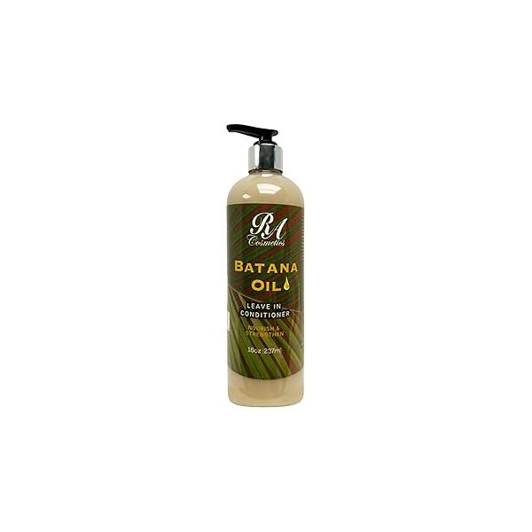 RA COSMETICS Batana Oil Leave-In Conditioner - Strengthens, Repairs & Hydrates Dry, Damaged Hair Lightweight, Frizz Control Curl Defining Formula Sulfate Paraben-Free Natural Care - 16oz
