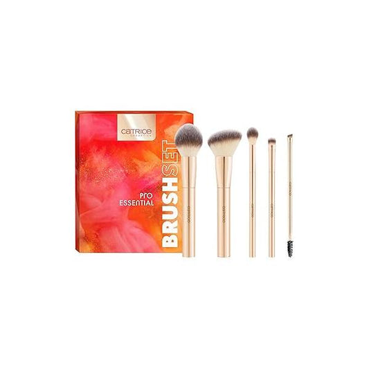 Catrice | Pro Essential Brush Set Makeup Brushes for Powder, Blush, Eyeshadow, Contour, & Brows Vegan Cruelty Free