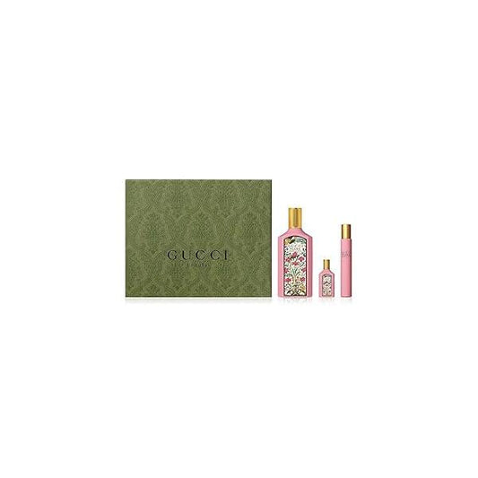 Gucci Flora Gorgeous Gardenia 3 Piece Gift Set Eau de Parfum for Women