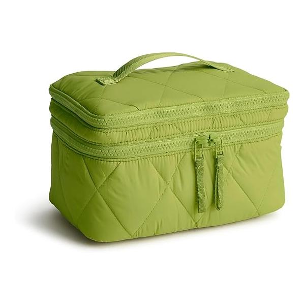 Vera Bradley Women's Brush Up Cosmetic Case, Nylon Makeup Bag