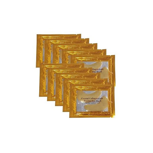 Vandarllin24K Gold Powder Gel Collagen Under Eye Masks Sheet Patch, Remove Bags,Dark Circles &Puffiness,Reduce Wrinkle,Moisturising,Hydrating for Blackheads (30 Pairs)