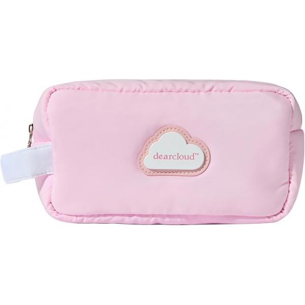 Puffy Cloud Cosmetics Bag - Lightweight Makeup & Travel Organizer (Puffy Cloud)