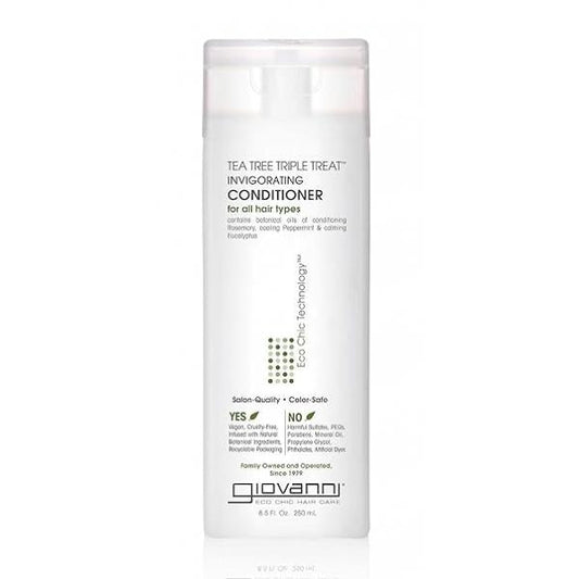 Giovanni Cosmetics Tea Tree Triple Treat Invigorating Conditioner 8.5 oz