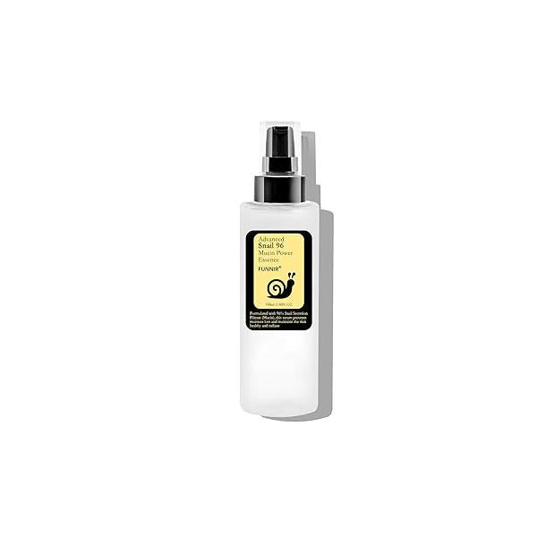 Snail Mucin 96% Essence 100ml, Hydrating Serum for Face with Secretion Filtrate Dull Skin, Skin care products All Types