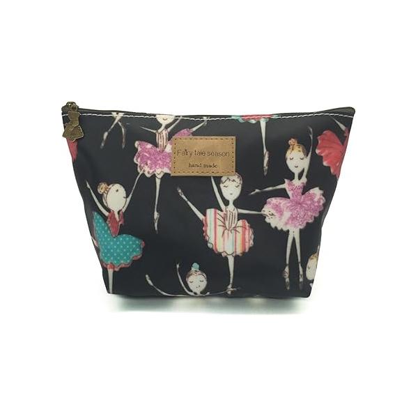 Pink Ballet Girls Make-Up Cosmetic Bag Carry Case, 14 Patterns (P11417018)