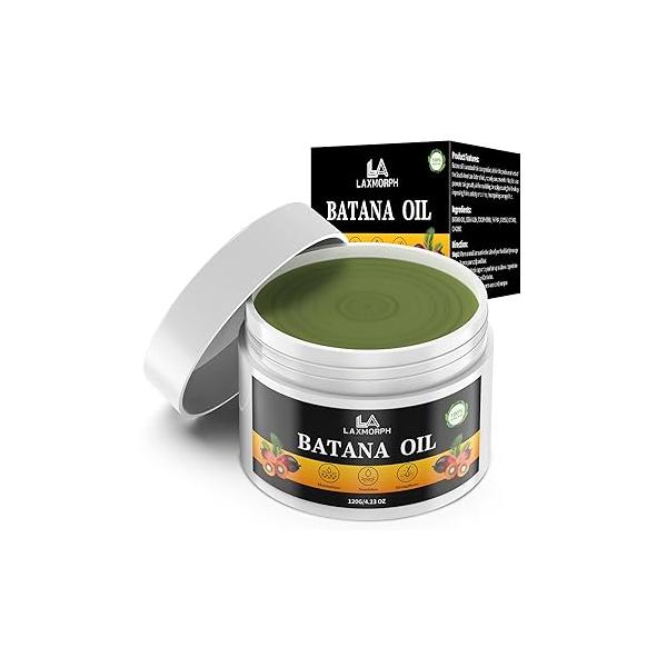 Batana Oil for Hair Growth - 100% Natural Raw from Honduras,Unrefined and Organic Mask Women & Men Frizz, Split Ends, Texture Shine