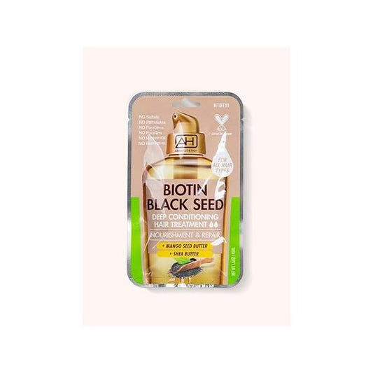 Absolute New York Hot Biotin Black Seed Deep Conditioning Hair Treatment, Women Cosmetic Accessories