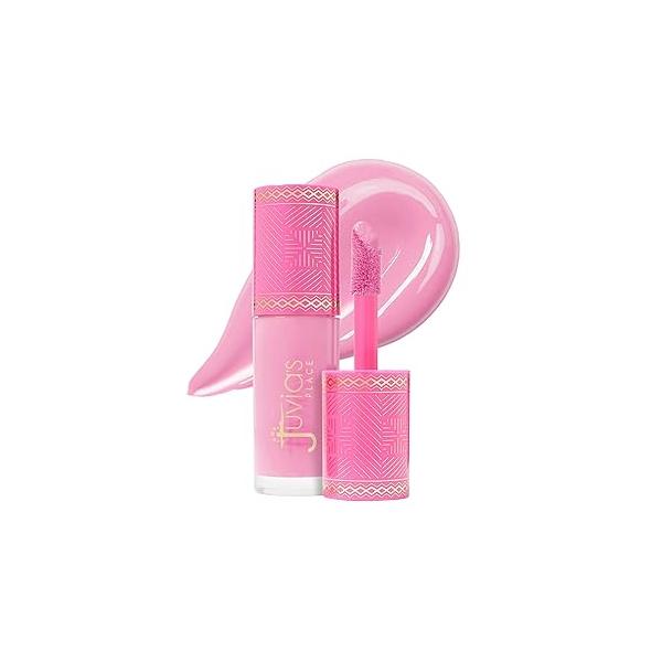 Juvia's Place Blushed Liquid Blush BarbieRose - Dewy Tint Cheeks Makeup Glow Pigment Effortless Beauty Long Lasting Cosmetics Soft Creamy Natural Buildable All Skin Color Light Flawless Finish Blend