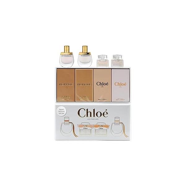 Chloe Perfume for Women Mini Variety Gift Set - 4-Piece Splash Collection