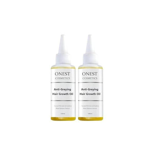 Onest Cosmetics Anti-Greying Hair Growth Oil, Onestcosmetics Anti Greying Rosemary Oil Serum Loss Nourishing