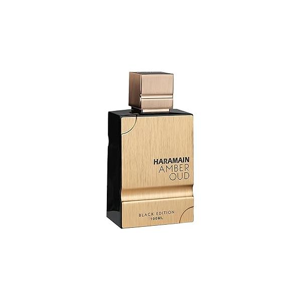 Al Haramain Amber Oud - Black Edition Perfume for Women and Men Intoxicating Blend of Tonka Bean, Lavender, Ambergris 6.8 oz EDP Spray