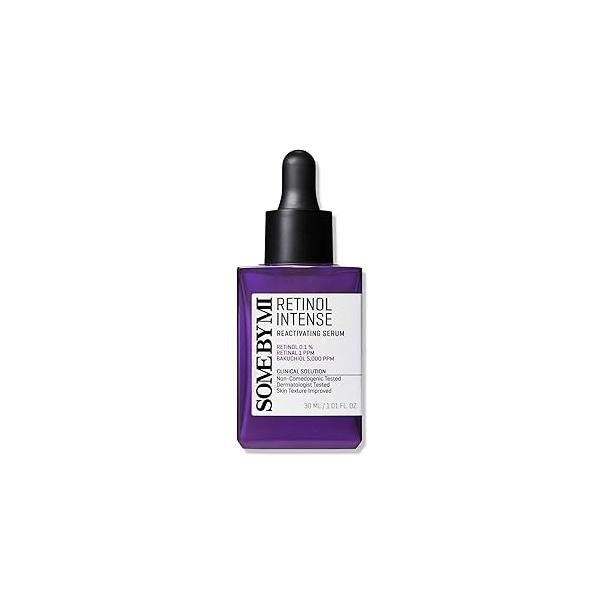 SOME BY MI Retinol Intense Reactivating Serum - 1.01oz, 30ml Korean Bakuchiol for Face Firming Improves Signs of Aging, Minimizes Pore Size & Refines Skin Texture Care