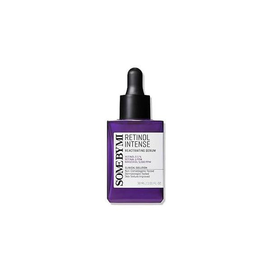 SOME BY MI Retinol Intense Reactivating Serum - 1.01oz, 30ml Korean Bakuchiol for Face Firming Improves Signs of Aging, Minimizes Pore Size & Refines Skin Texture Care