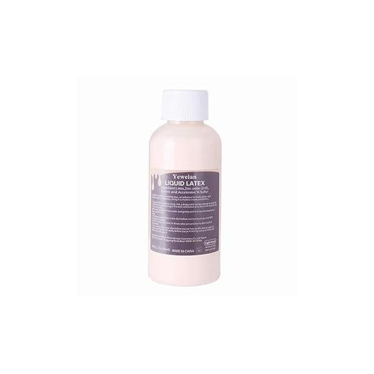Liquid Latex SFX Makeup, 2.1 Oz Halloween Monster Zombie Clown Makeup for Scald Burn Scar Wound, Cut, Skin Decay, Prosthetics, Old Age Wrinkle(Light Flesh)