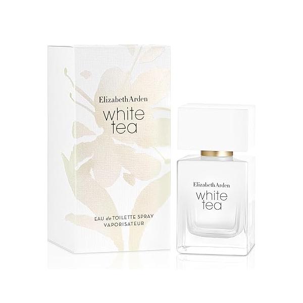 Elizabeth Arden White Tea Eau De Toilette Women's Perfume Spray, Floral Woody Scent