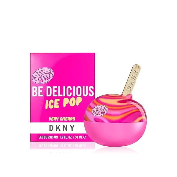 DKNY Be Delicious Ice Pop Eau de Parfum Perfume Spray For Women, Very Cherry, 1.7 Fl. Oz.