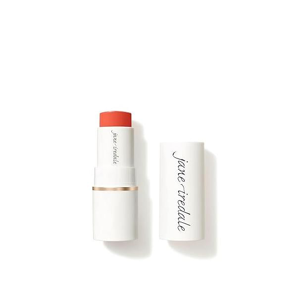 jane iredale Glow Time Blush Stick | Creamy Multitasking Makeup with Skin Nourishing Ingredients Non-Comedogenic, Vegan & Cruelty-Free 5 Shades