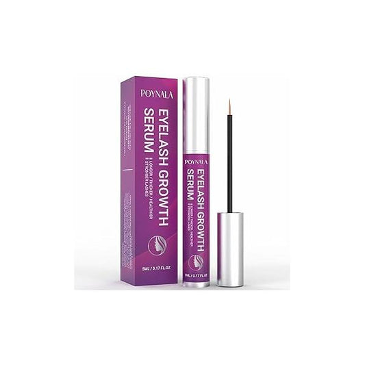 Premium Eyelash Growth Serum - Lash Enhancing with Advanced Formula to Boost Longer Fuller and Thicker Looking Lashes Vegan & Cruelty Free Treatment 5mL 0.17 Fl Oz