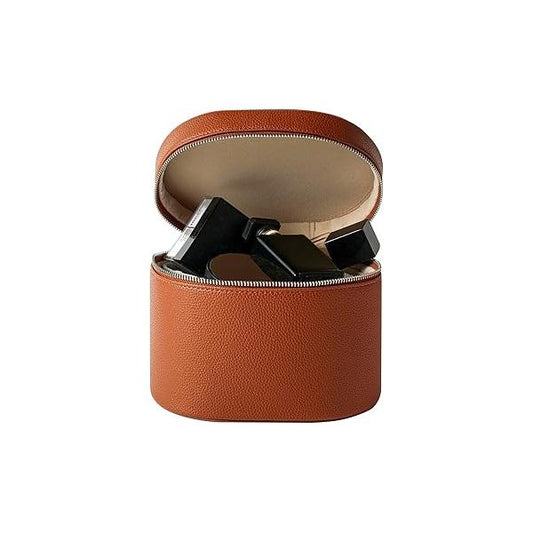 Makeup Bag Vanity Case with Divider and Handle, Aesthetic Bags, Waterproof PU Leather Toiletry for Women Girls, Portable Cosmetic Organizer (02Pink)