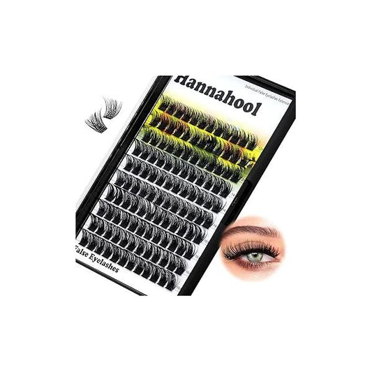 Large Pack,DIY Eye Lashes Extensions 120pcs Wide Stem Cluster Eyelashes Mixed 10-12-14-16mm/14-16-18mm/12-14-16mm Individual False Dramatic Look (mixed 12-14-16mm)