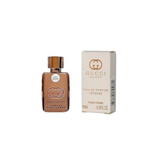 Gucci Guilty Perfume For Women Eau De Parfum Intense Mini Splash 0.16 Fl Oz