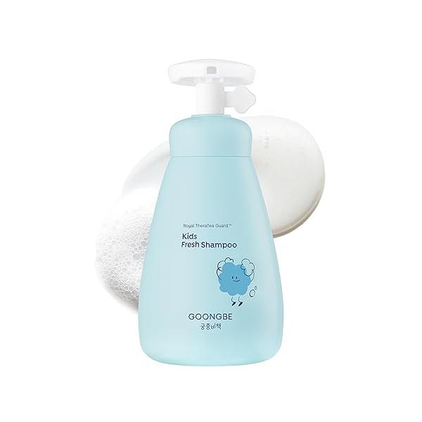 Kids' Silky Shampoo - Korean Kids Hair Softening Shiny and Glossy for Weak, Frizzy Tangle Prone Low pH & Silicone-Free Formula Allergen Free Scent, 10.1 fl.oz.