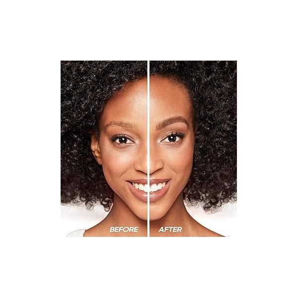 Eyebrow Stamp Stencil Kit - Long-Lasting Powder with Blush, Waterproof & Smudge-Proof Brow Shaping 24 Reusable Thin Thick Stencils for Voluminous (Dark Brown)