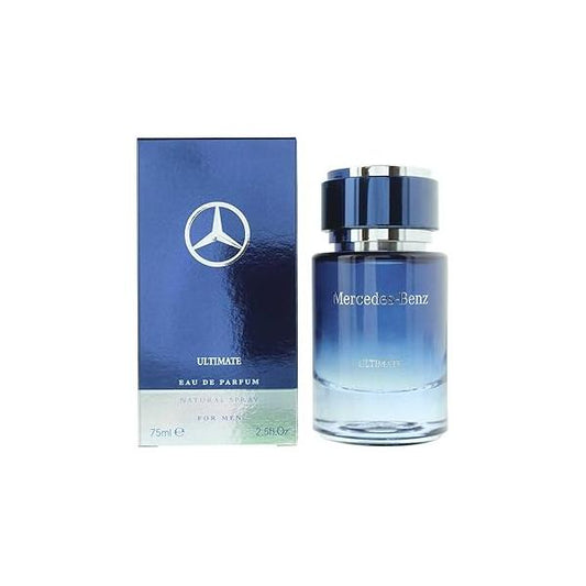 Mercedes Benz Ultimate - Eau de Parfum for Men Long Lasting Mens Cologne Amber, Patchouli 2.5 oz