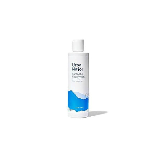 Ursa Major Fantastic Face Wash | Natural, Vegan & Cruelty Free Daily Foaming Facial Cleanser for Men Women 8 ounces