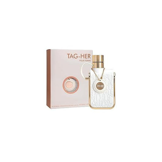 Armaf Tag Her for Women Eau de Parfum Spray, 3.4 Ounce